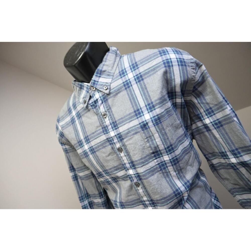 J Crew Dress Shirt Classic Fit Casual Plaid Button Up Long‎ Sleeve Mens XL